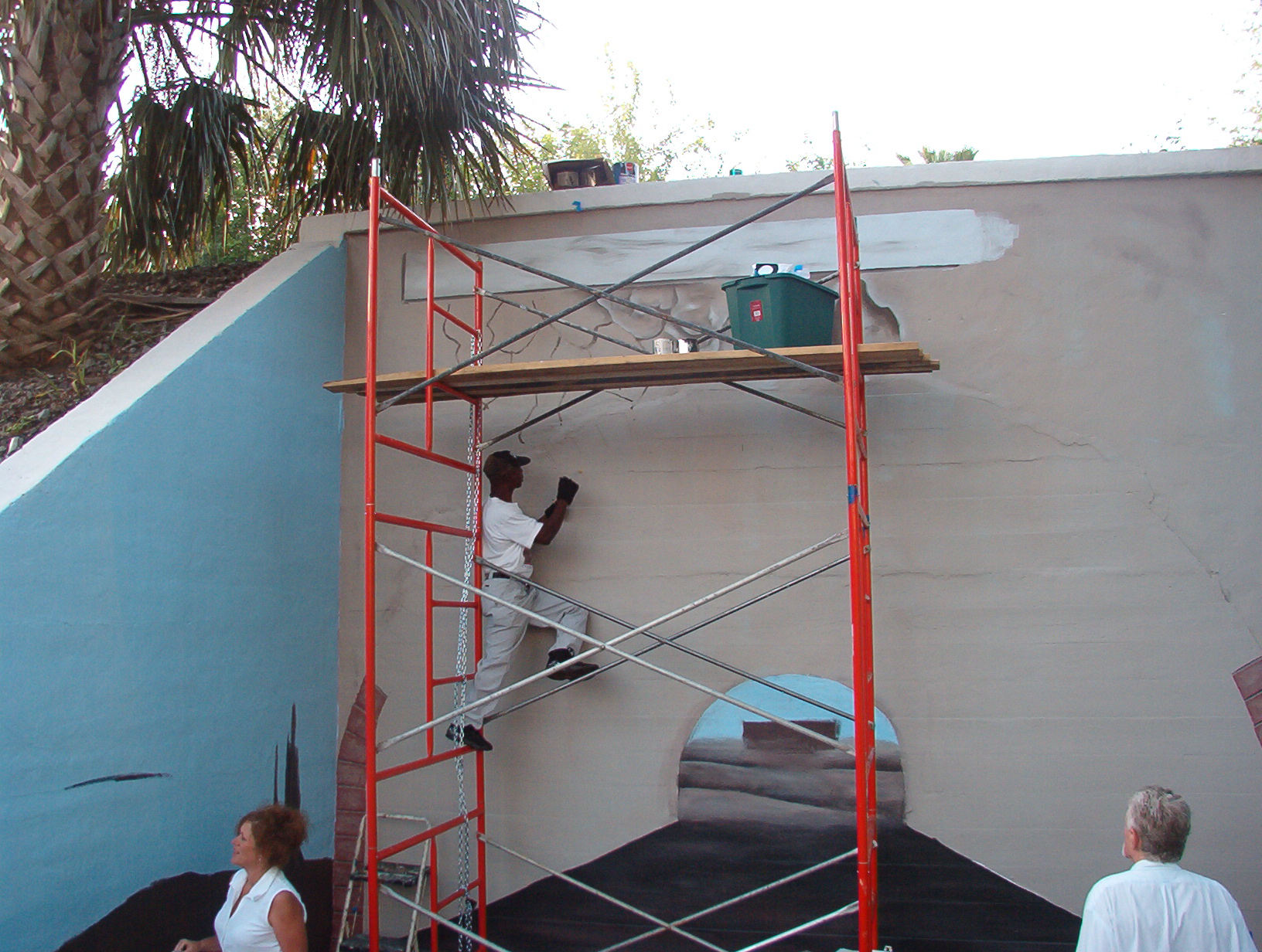 Waycross Overpass Mural